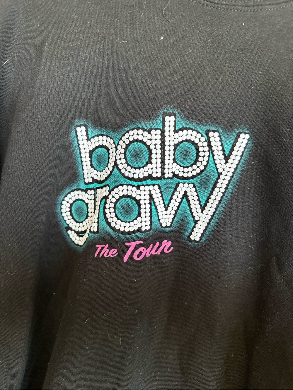 Baby Gravy Tour Graphic Hoodie in Black